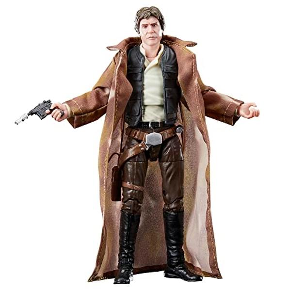 Figuras de acción coleccionables de 6 pulgadas de STAR WARS The Black Series: Han Solo, El Regreso del Jedi, 40.º aniversario, a partir de los 4 años