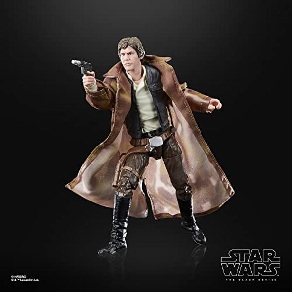 Figuras de acción coleccionables de 6 pulgadas de STAR WARS The Black Series: Han Solo, El Regreso del Jedi, 40.º aniversario, a partir de los 4 años