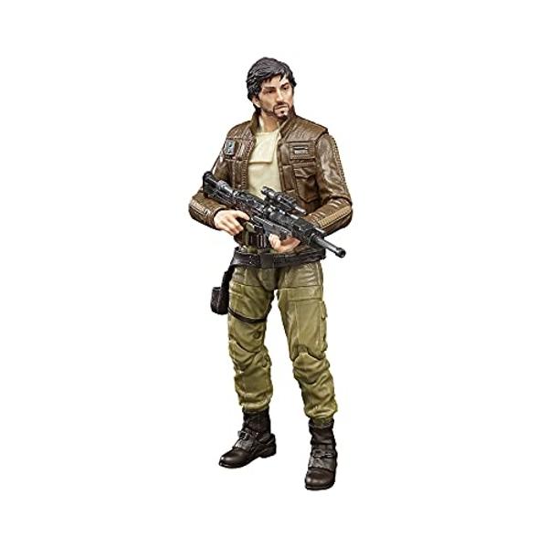 Figura coleccionable de 15 cm de Capitán Cassian Andor de STAR WARS The Black Series de Rogue One: A Story, juguetes para niños de 4 años en adelante