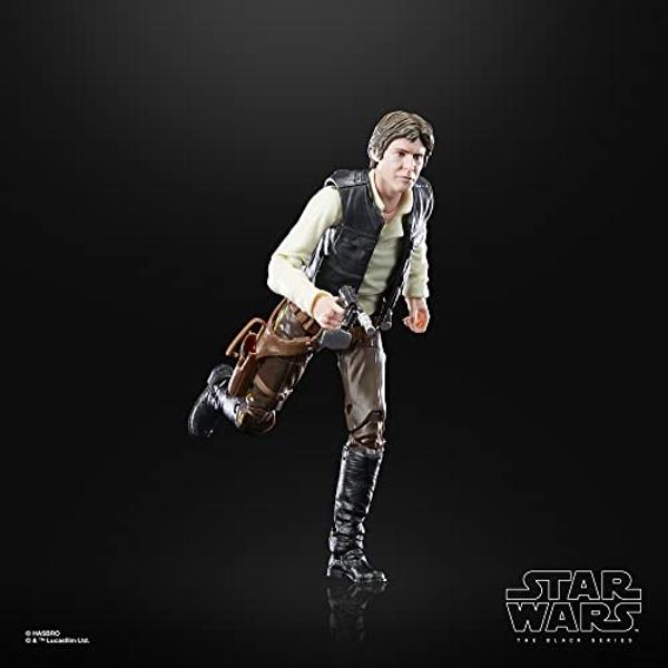 Figuras de acción coleccionables de 6 pulgadas de STAR WARS The Black Series: Han Solo, El Regreso del Jedi, 40.º aniversario, a partir de los 4 años