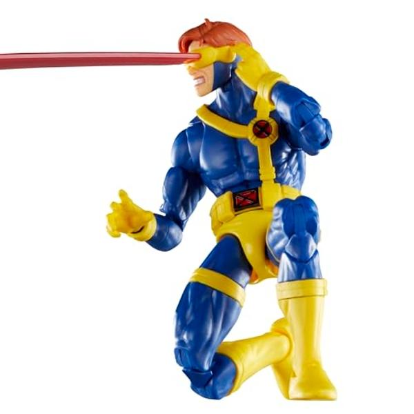 Figura de acción coleccionable de 6 pulgadas de Cíclope, X-Men '97 de la serie Marvel Legends
