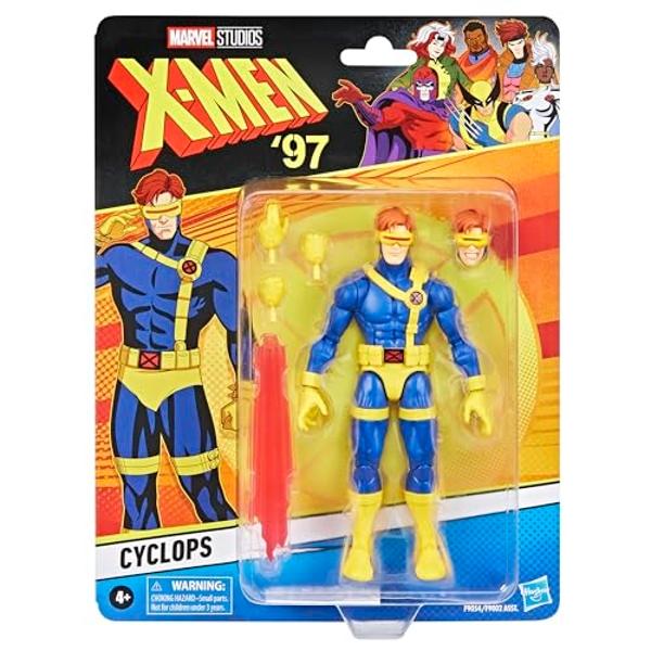 Figura de acción coleccionable de 6 pulgadas de Cíclope, X-Men '97 de la serie Marvel Legends