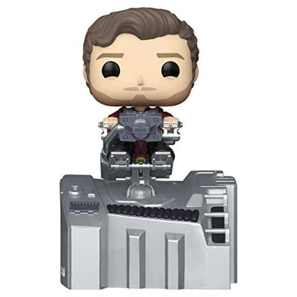 Figura Funko Guardians' Ship: Star-Lord Edición Especial Deluxe Pop! Vinyl n.° 216 - Figura de colección oficial de Marvel Avengers Infinity War