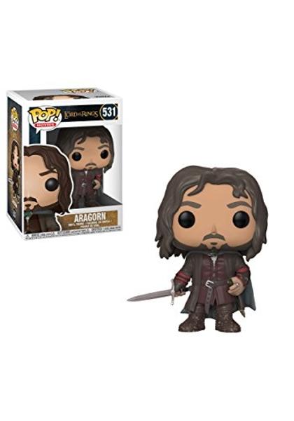 Figura coleccionable de Aragorn, color marrón, de Funko POP! Movies: El Señor de los Anillos/El Hobbit