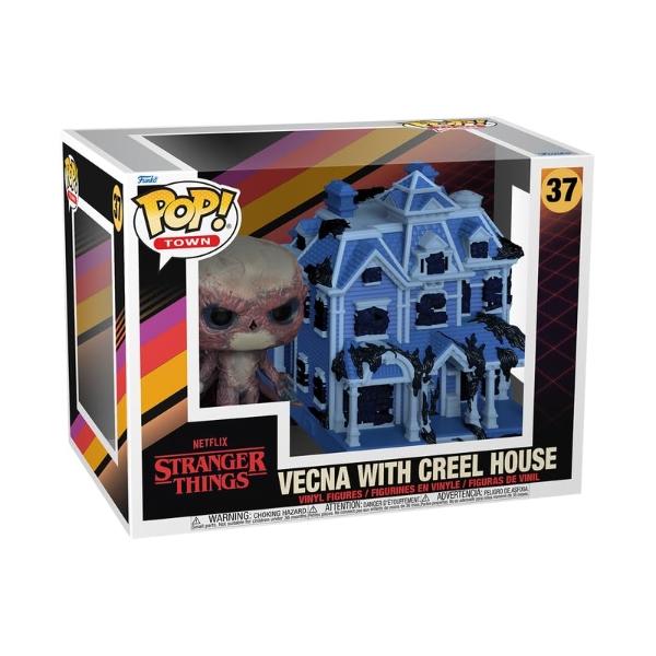 Funko POP! Town: Stranger Things - Casa Creel con Vecna ​​- Figura coleccionable de vinilo - Idea de regalo - Mercancía oficial - Para niños y adultos - Fans de la televisión - Fig