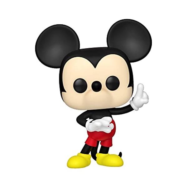 Funko POP! Disney: Clásicos - Mickey Mouse - Figura de vinilo coleccionable - Idea de regalo - Mercancía oficial - Para niños y adultos - Fanáticos del cine - Figura para coleccion