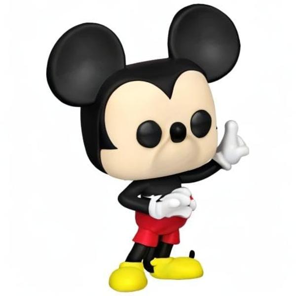 Funko POP! Disney: Clásicos - Mickey Mouse - Figura de vinilo coleccionable - Idea de regalo - Mercancía oficial - Para niños y adultos - Fanáticos del cine - Figura para coleccion