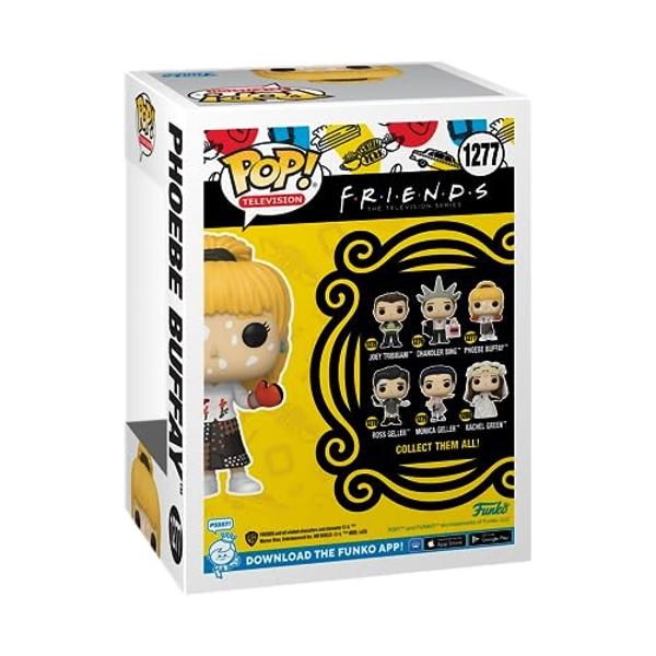 Funko POP! TV: Friends - Phoebe Buffay - Probabilidad de 1/6 de la variante rara de Chase con varicela - Figura coleccionable de vinilo - Idea de regalo - Mercancía oficial - Para 