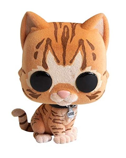 Figura Funko Pop! Capitán Marvel Goose The Cat (caja de almuerzo) Flocado