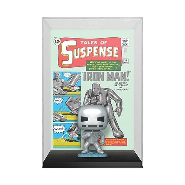 Portada del cómic Funko POP!: Marvel - Cuentos de Suspenso #39, Iron Man - Marvel Comics - Figura de vinilo coleccionable - Idea de regalo - Mercancía oficial - Para niños y adulto