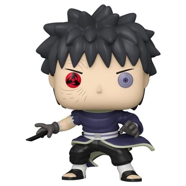 Figura Funko Pop! Animation: Naruto Shippuden - Obito Uchiha (sin máscara) (Exclusiva de Entertainment Earth)