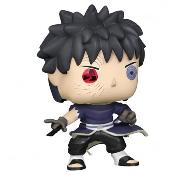 Figura Funko Pop! Animation: Naruto Shippuden - Obito Uchiha (sin máscara) (Exclusiva de Entertainment Earth)