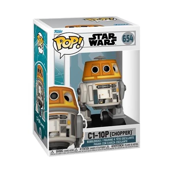 Funko POP! Star Wars: Ahsoka TV 1- C1-10P (Chopper) - Figura de vinilo coleccionable - Idea de regalo - Mercancía oficial - Para niños y adultos - Fans de la televisión - Figura pa