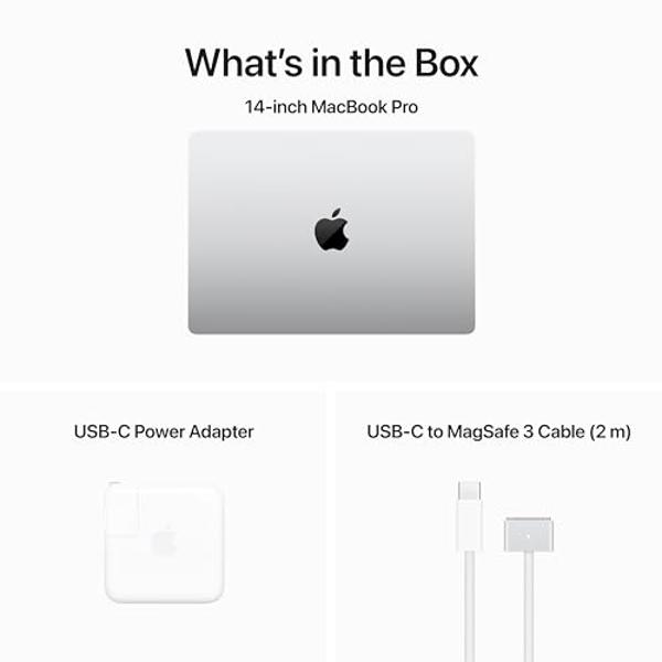 MacBook Pro 2023 de Apple con chip M3, CPU de 8 núcleos y GPU de 10 núcleos: diseñada para Apple Intelligence, pantalla Liquid Retina XDR de 14,2 pulgadas, 8 GB de memoria unificad