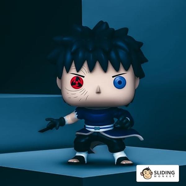 Figura Funko Pop! Animation: Naruto Shippuden - Obito Uchiha (sin máscara) (Exclusiva de Entertainment Earth)