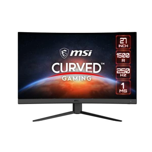 Monitor Hyundai de 24 pulgadas, profesional, delgado, 75 Hz, 1080p Full HD (1920 x 1080), LED, HDMI, VGA, montaje VESA, color negro (monitores de la serie 24FOM).