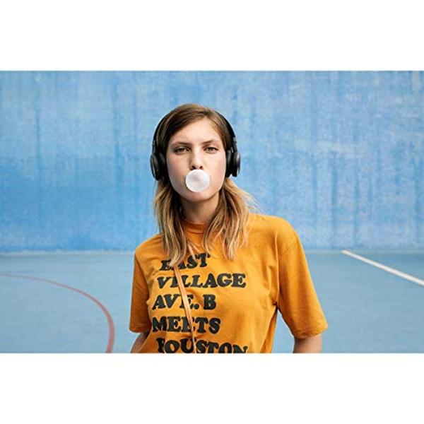 Auriculares inalámbricos supraaurales con cancelación de ruido JBL Live 460NC con batería de 50 horas, micrófono para llamadas, ligeros y cómodos, y Alexa integrado (optimizados pa