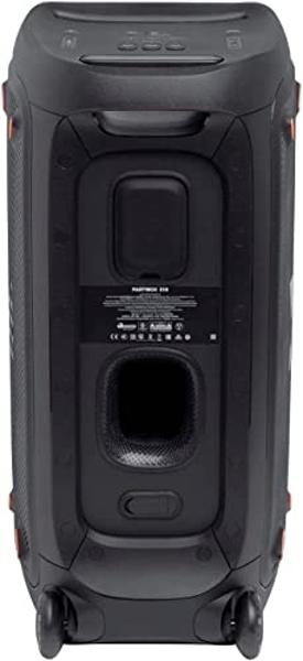 JBL Partybox 310 - Altavoz portátil para fiestas con batería de larga duración, potente sonido JBL y emocionante espectáculo de luces, color negro