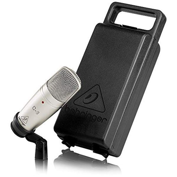 Micrófono de condensador de doble diafragma Behringer C-3