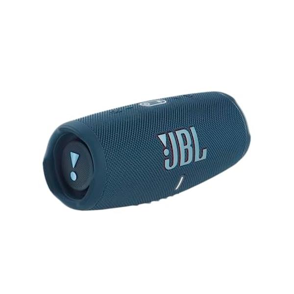 JBL CHARGE 5 - Altavoz Bluetooth portátil resistente al agua (IP67) con batería externa, salida de carga USB, 20 horas de reproducción, JBL Partyboost (azul)