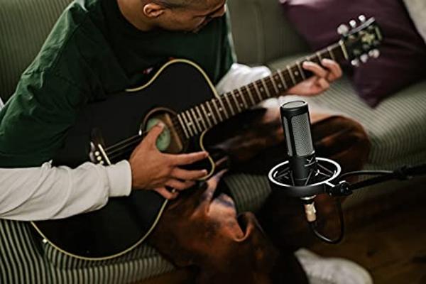 Micrófono de condensador de dirección lateral beyerdynamic PRO X M90 con bolsa de almacenamiento, filtro antipop y soporte amortiguador