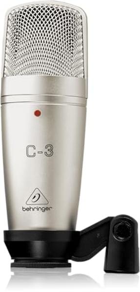 Micrófono de condensador de doble diafragma Behringer C-3