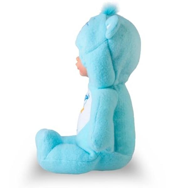 Nenuco - Oso cariñoso azul de 35 cm con cuerpo suave para bebés a partir de 3 años