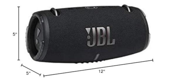 JBL Xtreme 3 - Altavoz Bluetooth portátil, sonido potente y graves profundos, resistencia al agua IP67, 15 horas de reproducción, batería externa, JBL PartyBoost para emparejamient