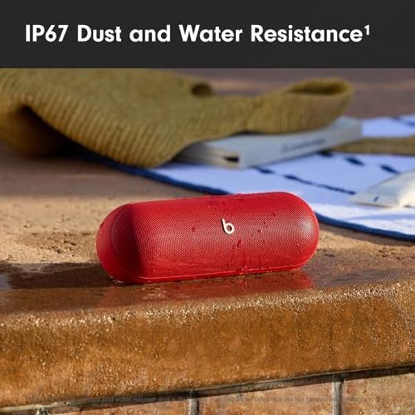 Beats Pill - Altavoz Bluetooth portátil - Hasta 24 horas de batería, resistente al agua, compatible con Bluetooth, Apple y Android, sonido increíblemente potente para el hogar, el 
