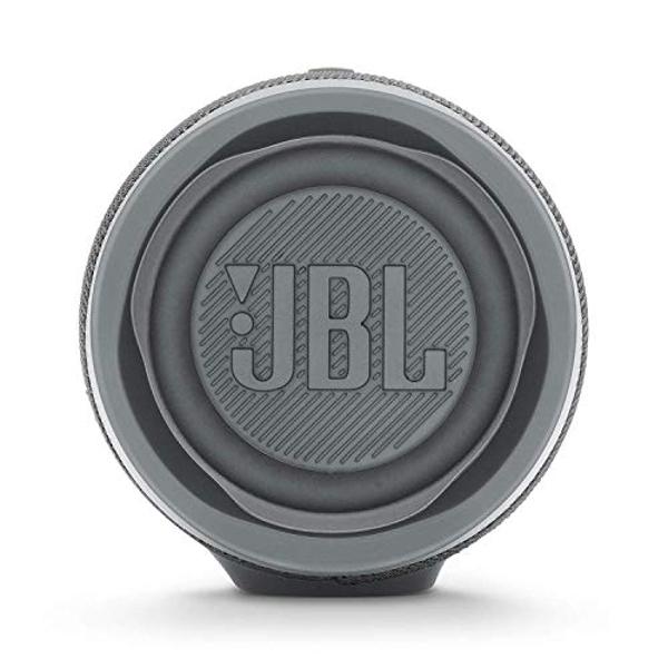 Altavoz Bluetooth inalámbrico portátil JBL Charge 4 resistente al agua - Gris (Renovado)