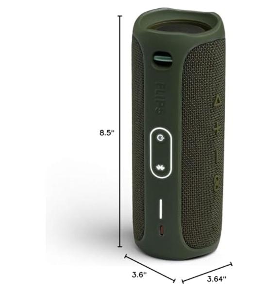 Altavoz Bluetooth portátil impermeable JBL FLIP 5 - Verde (Renovado)