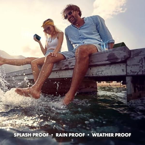 Altavoz Bluetooth para ducha resistente al agua HEYSONG, duradero y portátil con sonido nítido, ideal para ducha, piscina, playa y kayak. Un gran regalo para todas las edades.