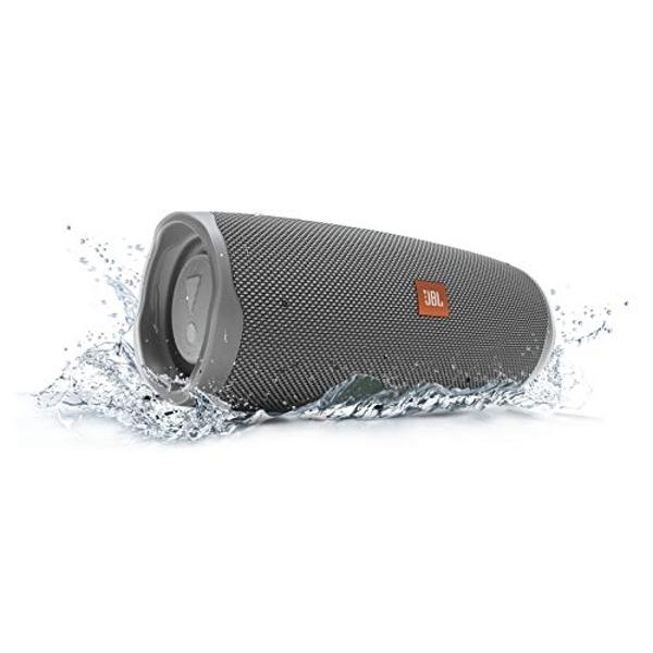 Altavoz Bluetooth inalámbrico portátil JBL Charge 4 resistente al agua - Gris (Renovado)