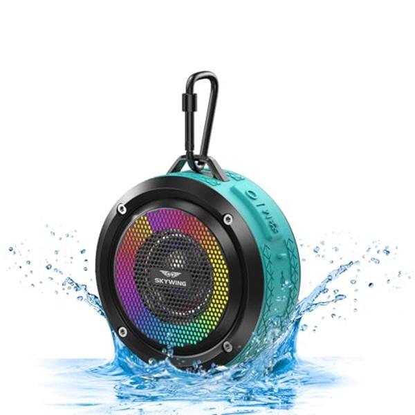 Altec Lansing Mini H2O - Altavoz Bluetooth resistente al agua, con certificación IP67 y flota en el agua. Compacto y portátil para senderismo, camping, piscina y playa.