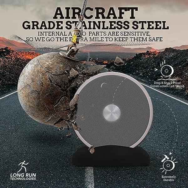 Altavoces estéreo Bluetooth de Long Run Technologies: altavoces inalámbricos para ordenador de escritorio, portátil, para niños, niñas, hermanos, mamás y papás. Altavoces estéreo B