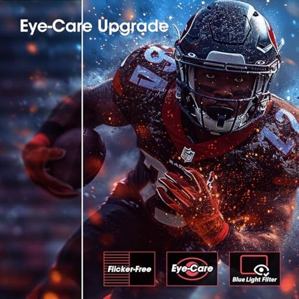 Monitor para juegos KOORUI de 25 pulgadas, 180 Hz FHD 1080p, GTG de 1 ms, G-Sync adaptativo, FreeSync Premium, sin marco en 3 lados, 2 HDMI, DisplayPort, negro