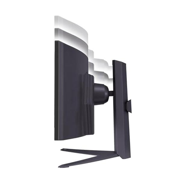 Monitor curvo para juegos Gawfolk de 27 pulgadas, 144 Hz/180 Hz, Full HD 1080P, pantalla de computadora sin marco 1800R con FreeSync y tecnología Eye-Care, montaje en pared, DP, pu