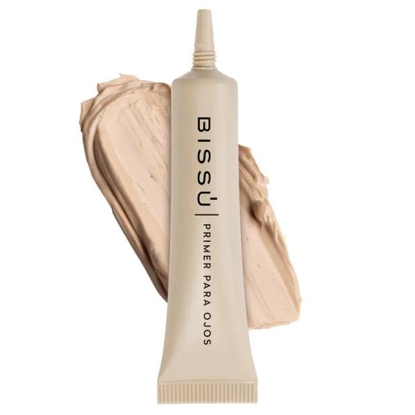 Primer para Ojos Bissú con Vitamina E - Fijador de Sombras Larga Duración Resistente al Agua 10g