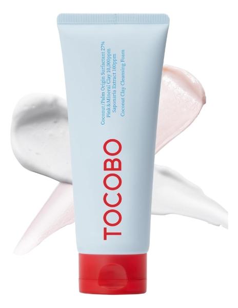 Tocobo Coconut Clay Limpiador Facial en Espuma Control Grasa y Puntos Negros 150ml