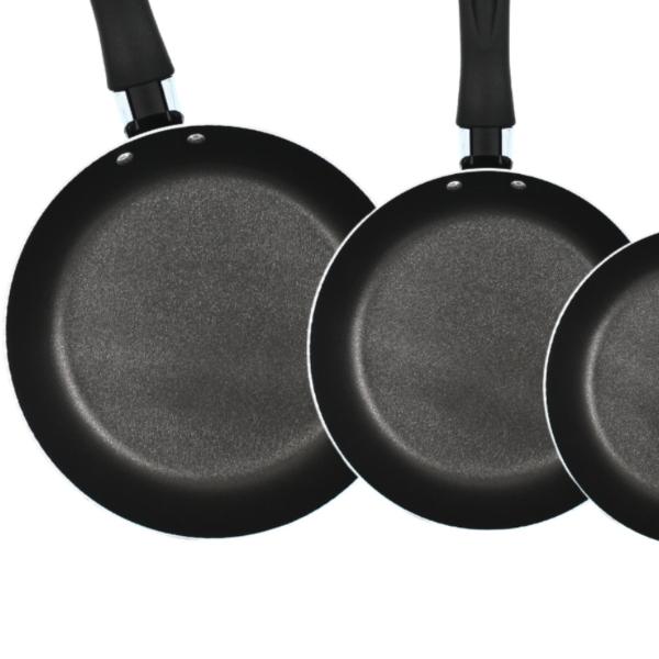 Juego de Sartenes Ekco/Vasconia 3 PACK ROJO 20/24/30CM ORTY2