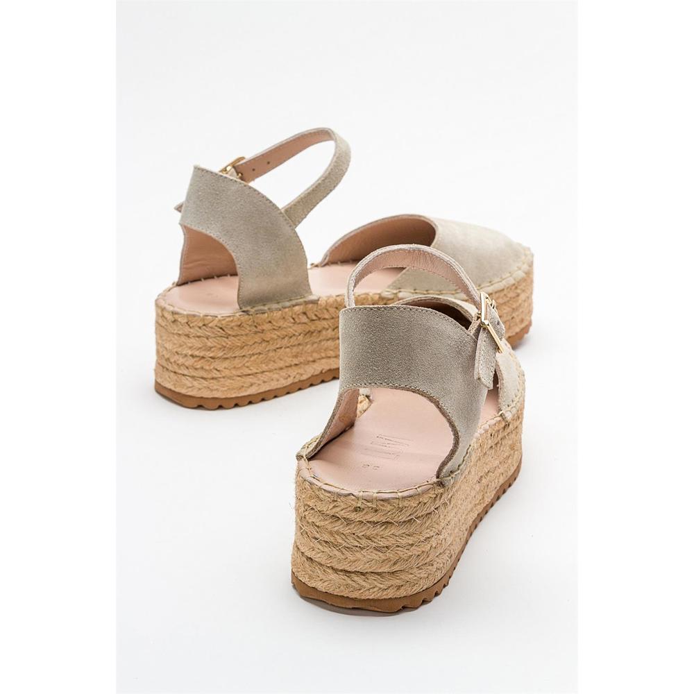 Viba - Alpargatas de ante beige
