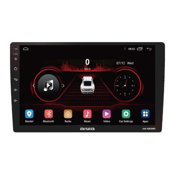 Autoestéreo Aiwa AW-A802BS Pantalla 9" USB/ Bluetooth Negro SYP-Y3