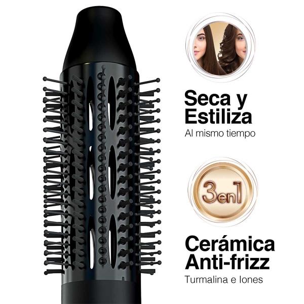 Cepillo de Aire Remington AS800 3 en 1 800W Dorado/Negro SYP-Y2