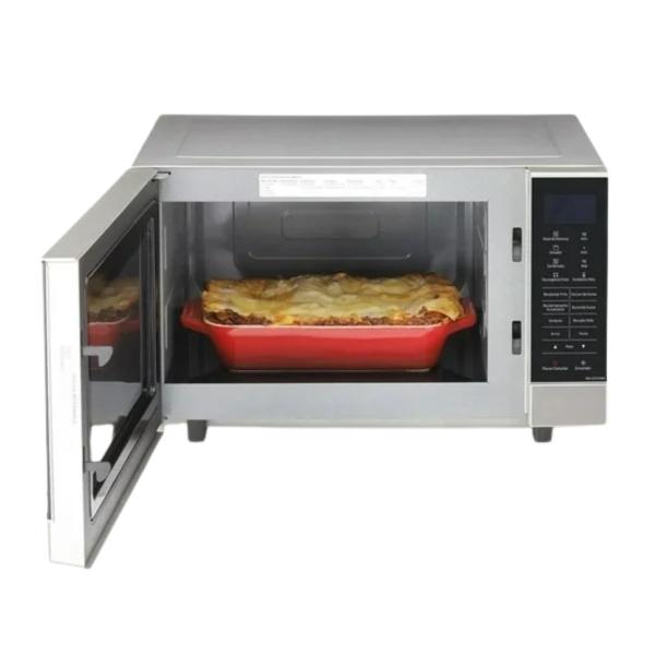 Horno De Microondas Inverter Plateado Panasonic NN-GF574MRPH​
