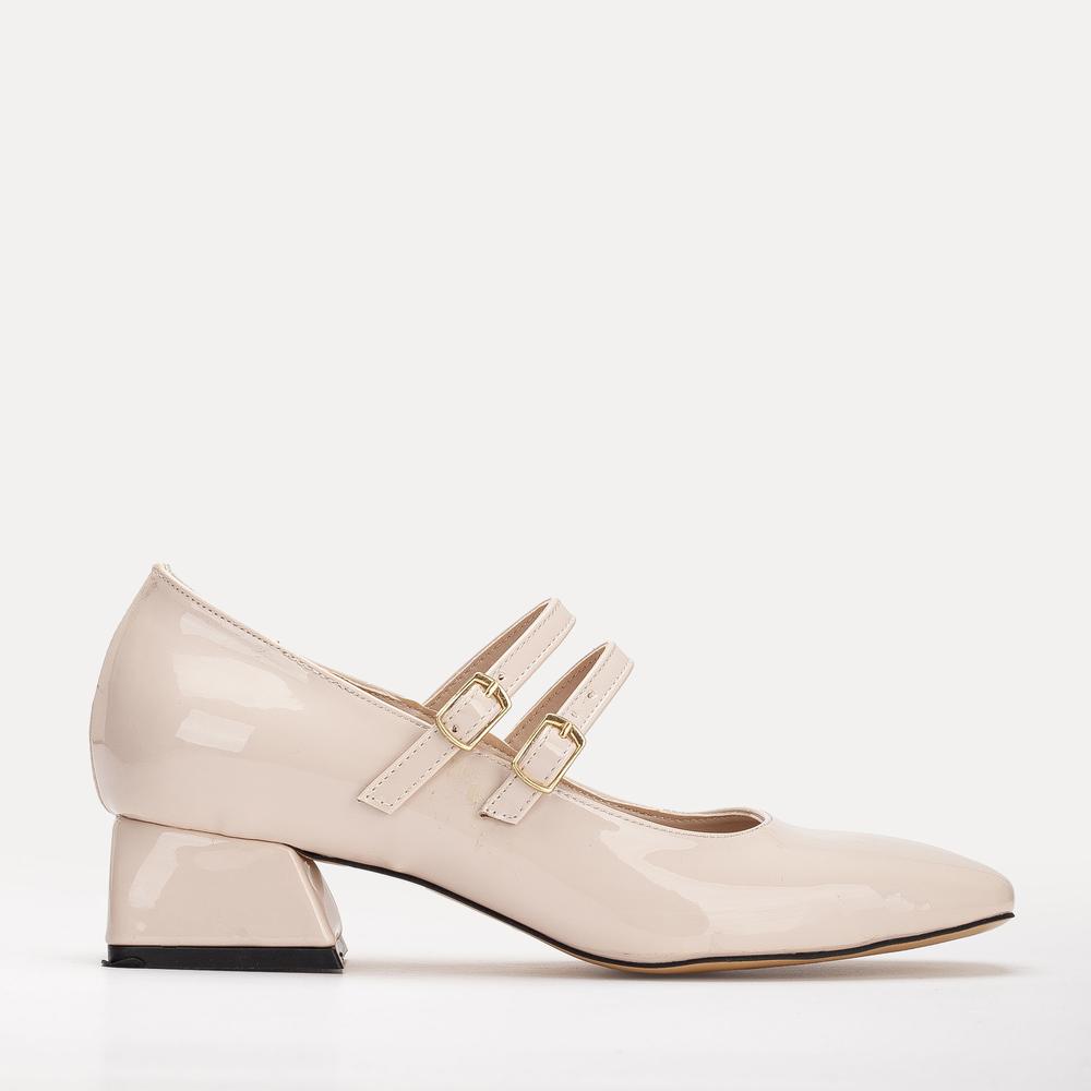 Lizbeth - Zapatos Mary Jane beige