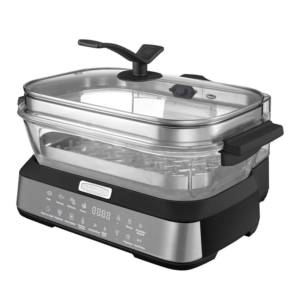 VAPORERA DIGITAL CUISINART STM4000 6L 8 OPCIONES PROGRAMADAS