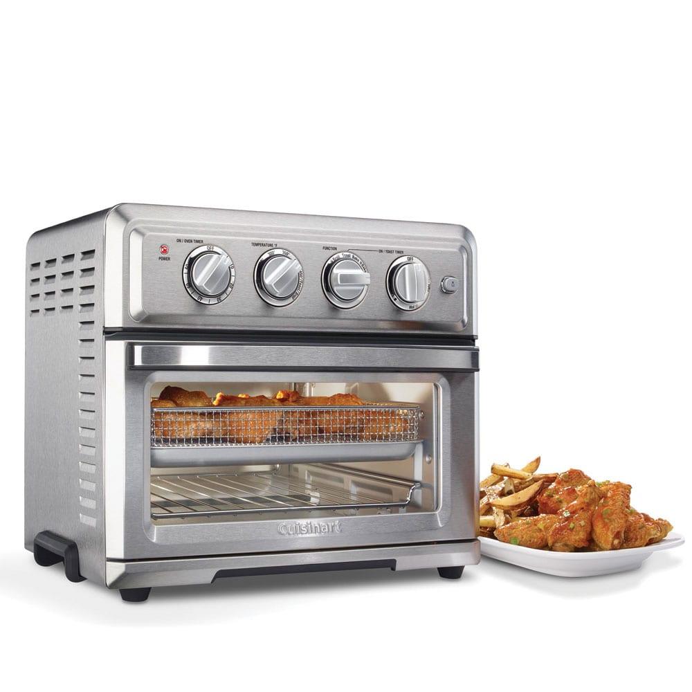 HORNO FREIDORA AIRE ELECTRICO CUISINART TOA60 16L TEPORIZADOR