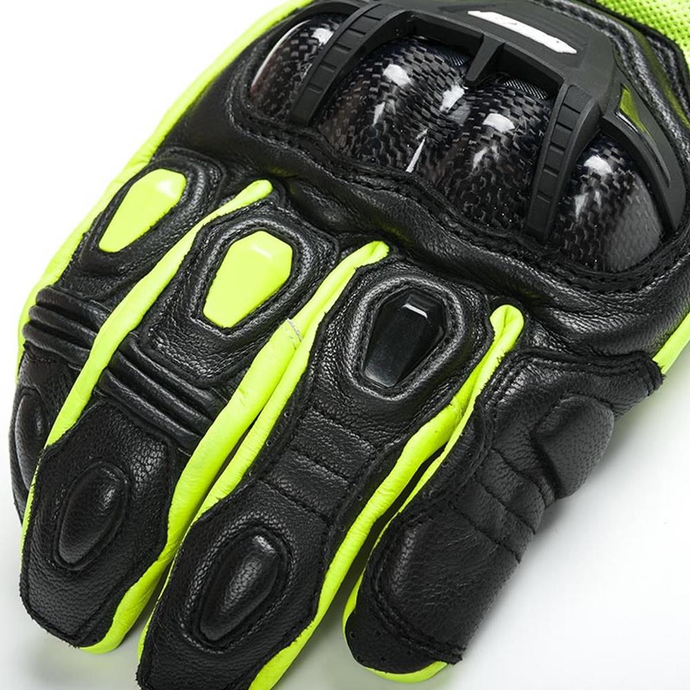 Guantes De Piel Para Moto Joe Rocket Blaster Sr Neón