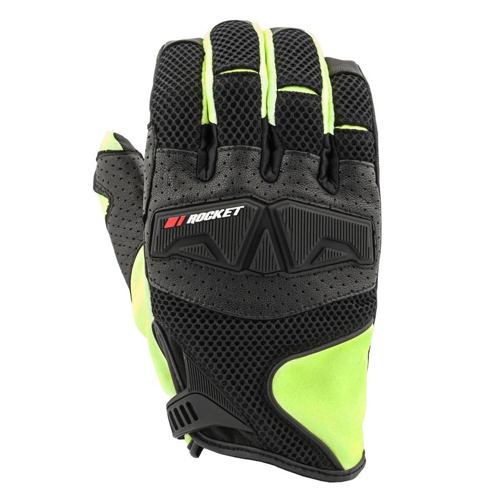 Guantes Para Moto Joe Rocket Trans Canada Mesh Neón