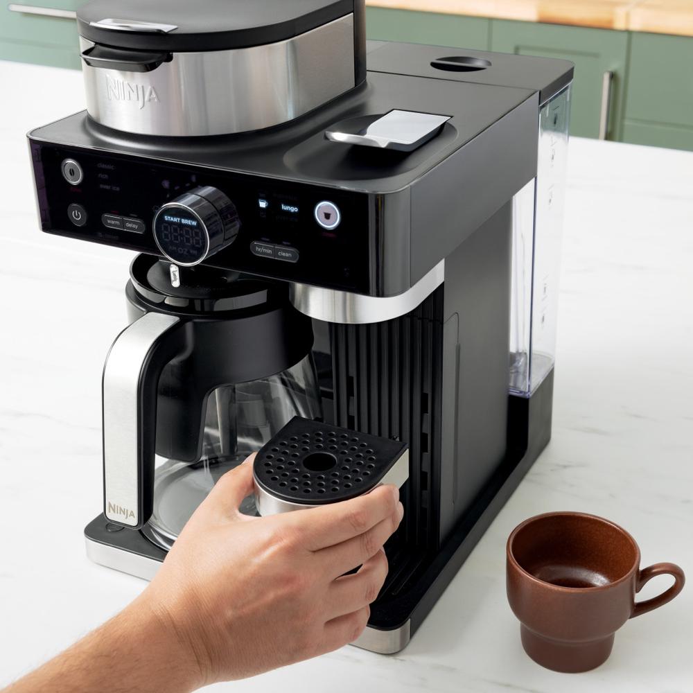 Cafetera para 12 tazas - Ninja Espresso & Coffee Barista System CFN601